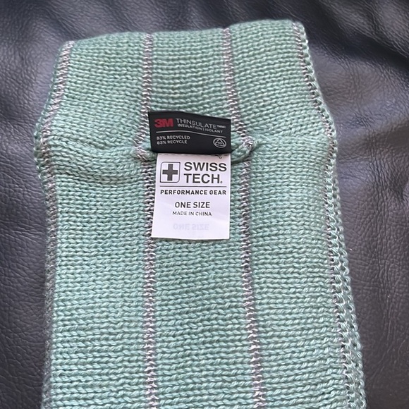 Swiss Tech Thinsulate Headband- Green - Picture 6 of 7